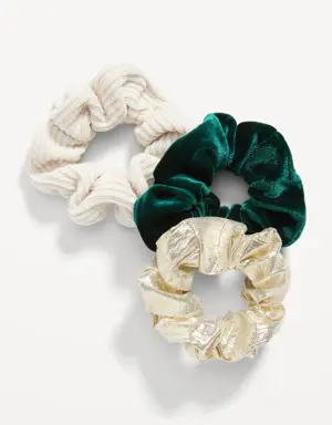 Old Navy Hair Scrunchie 3-Pack for Women white