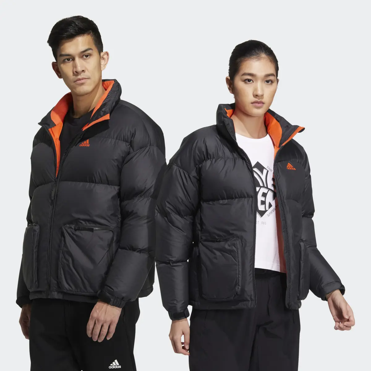 Adidas Super Puffy Down Jacket (Gender Neutral). 1