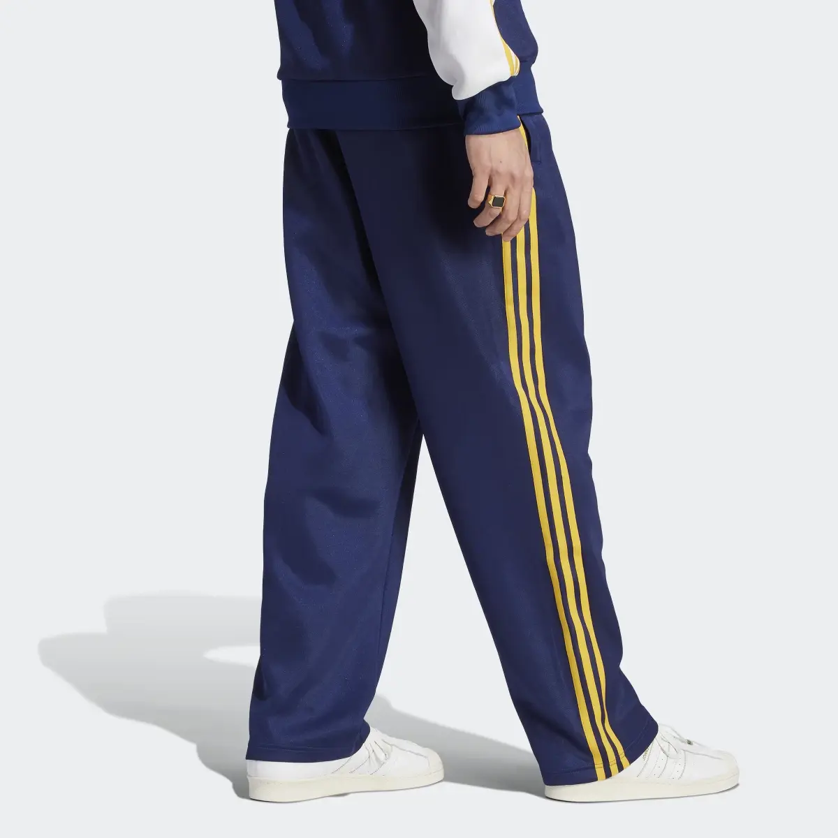 Adidas Adicolor Classics+ Wide Leg Track Pants. 2