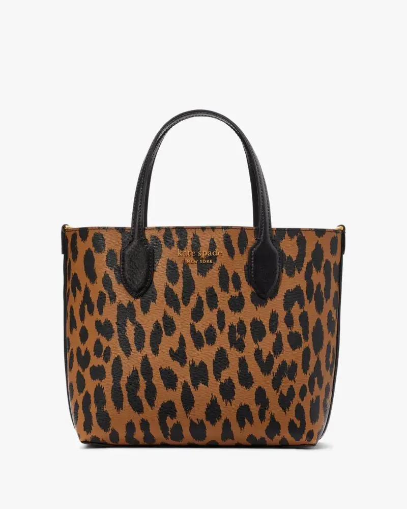 Kate Spade Bleecker Modern Leopard Medium Crossbody Tote. 1