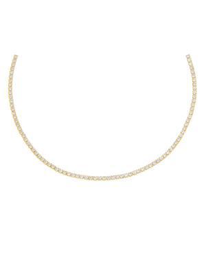 Thin Tennis Choker gold