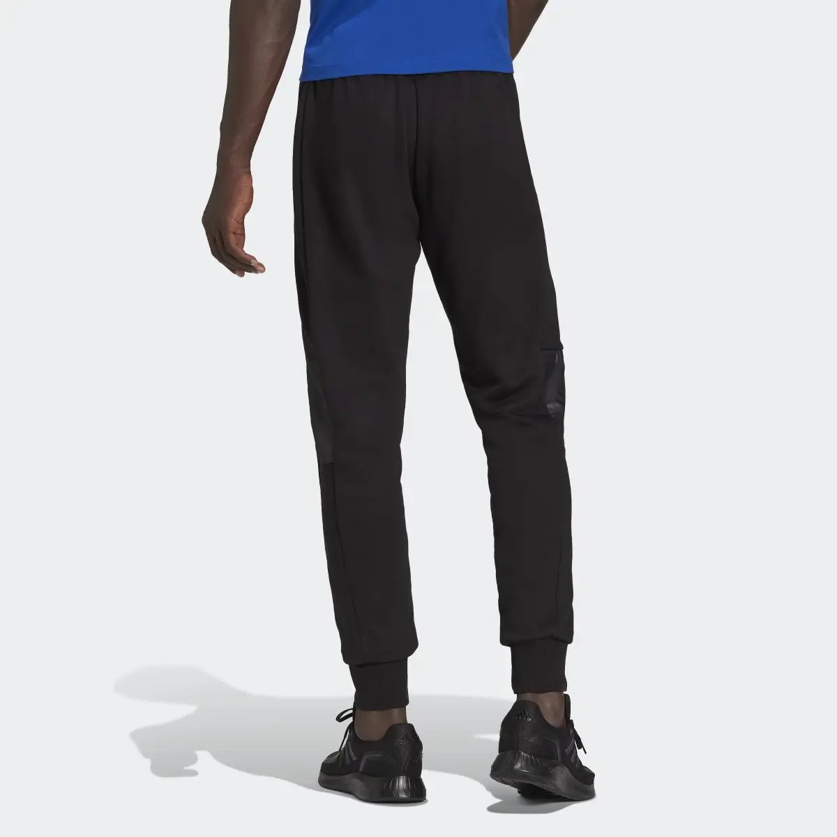 Adidas Essentials BrandLove French Terry Joggers. 2