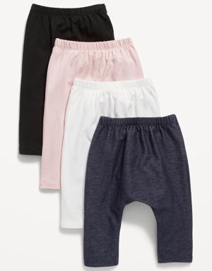 4-Pack Solid U-Shaped Pants for Baby multi