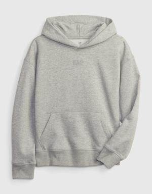 Gap Kids Gap Arch Logo Hoodie gray