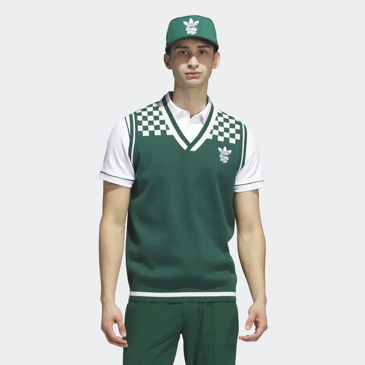 Adidas Bogey Boys Golf Vest. 2