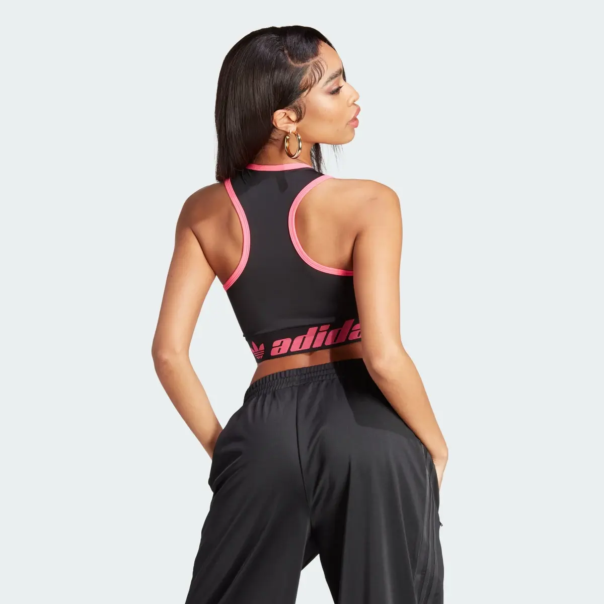 Adidas Multiple Logo Bra Top. 3