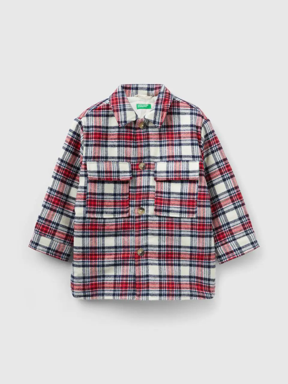 Benetton padded check jacket. 1