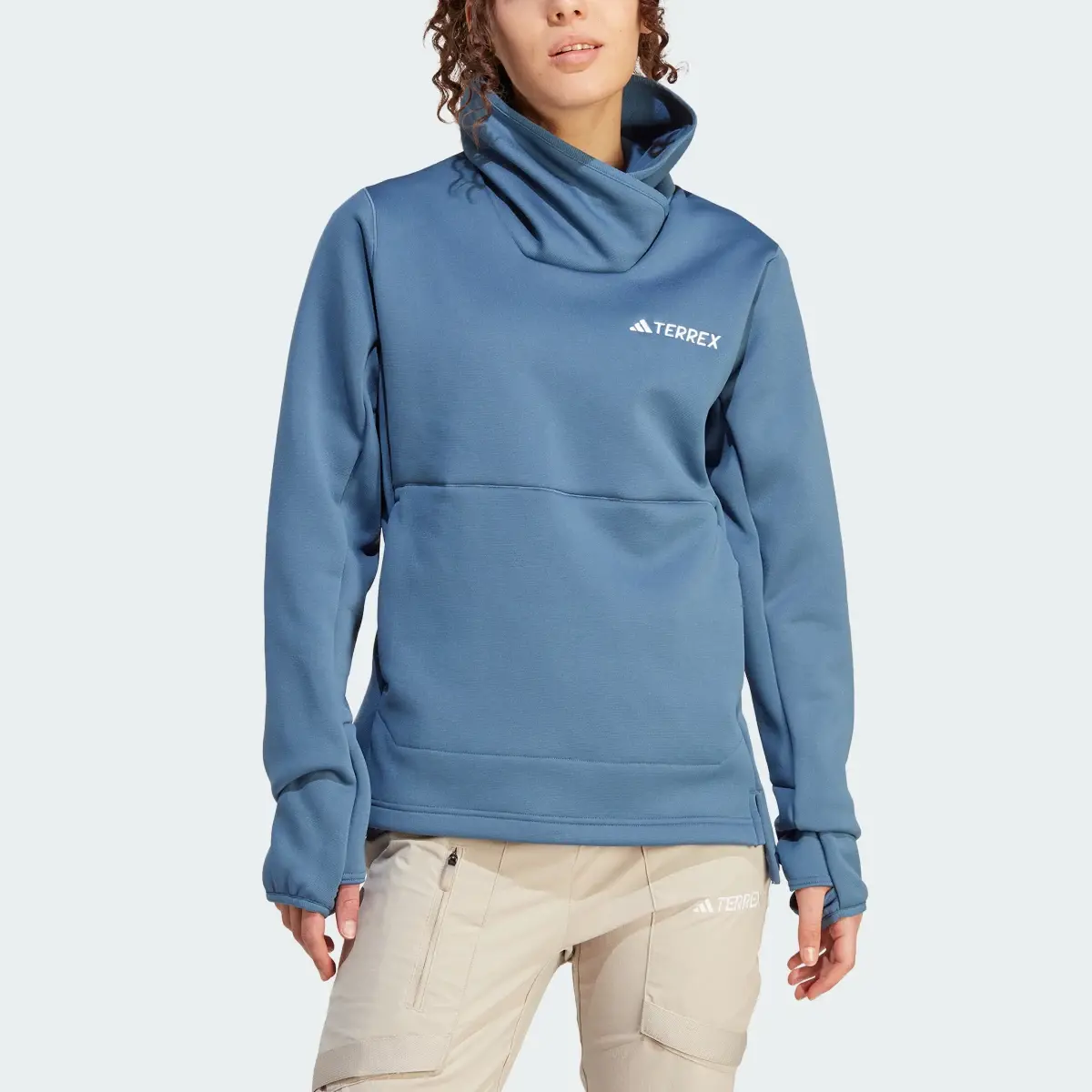 Adidas FELPA TERREX XPERIOR MEDIUM FLEECE PULLOVER. 1