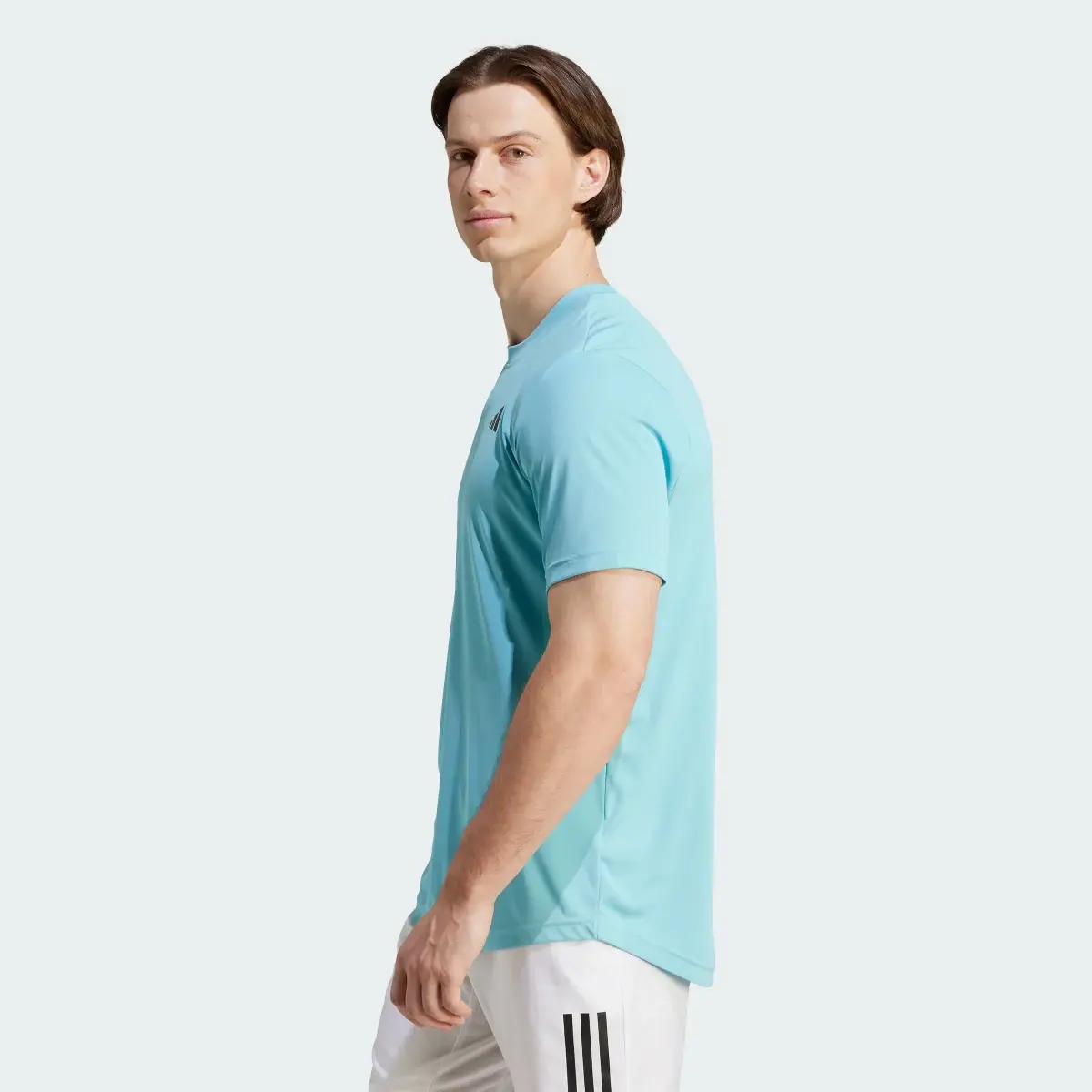 Adidas Club 3-Stripes Tennis T-Shirt. 3