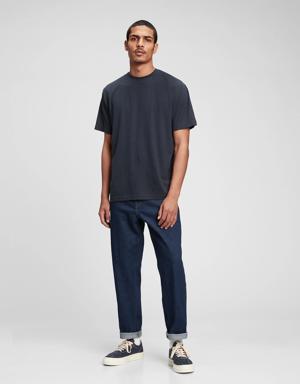 Relaxed Taper Jeans in GapFlex blue