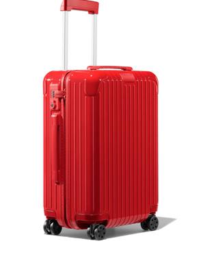 Essential Parlak Kırmızı Kabin Boy Bavul