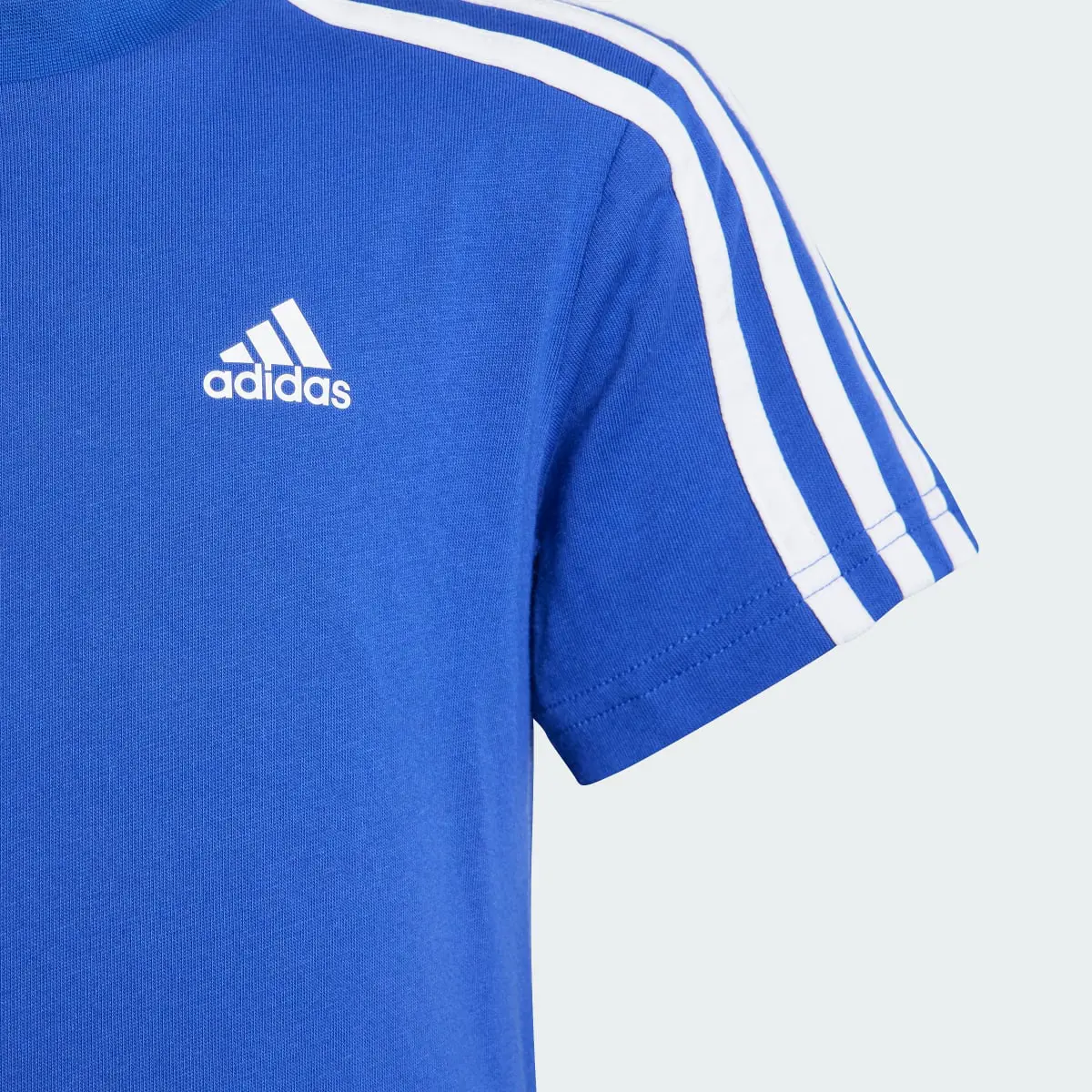 Adidas Essentials 3-Stripes Cotton Tee. 3