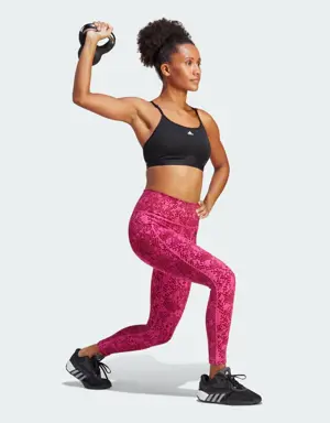 Adidas Legging 7/8 de training à imprimé animal et poche Optime. 3 Adidas Legging 7/8 de training à imprimé animal et poche Optime. 3