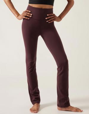 Elation Ultra High Rise Straight Leg Pant red