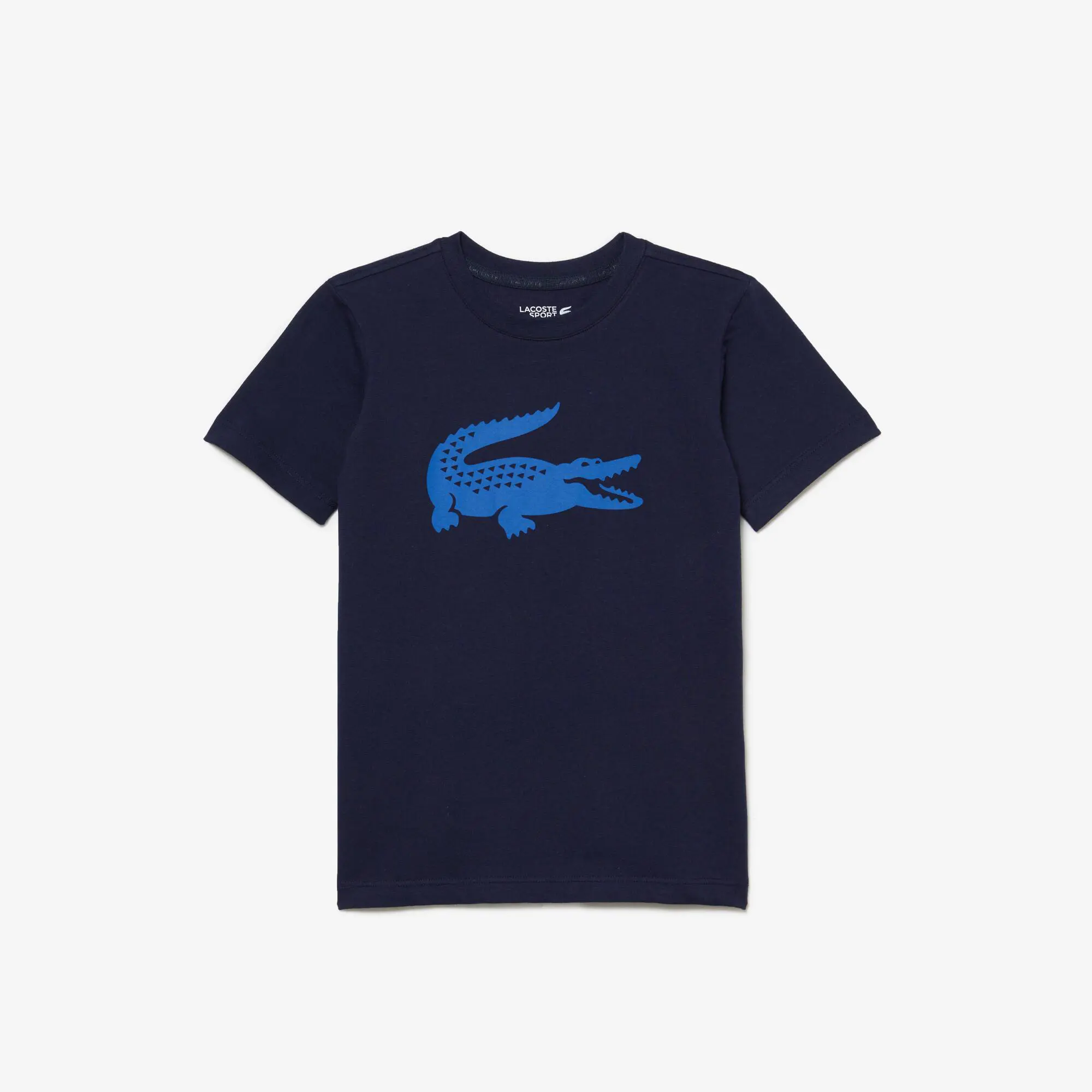 Lacoste Kids' Lacoste SPORT Tennis Technical Jersey Oversized Croc T-shirt. 1