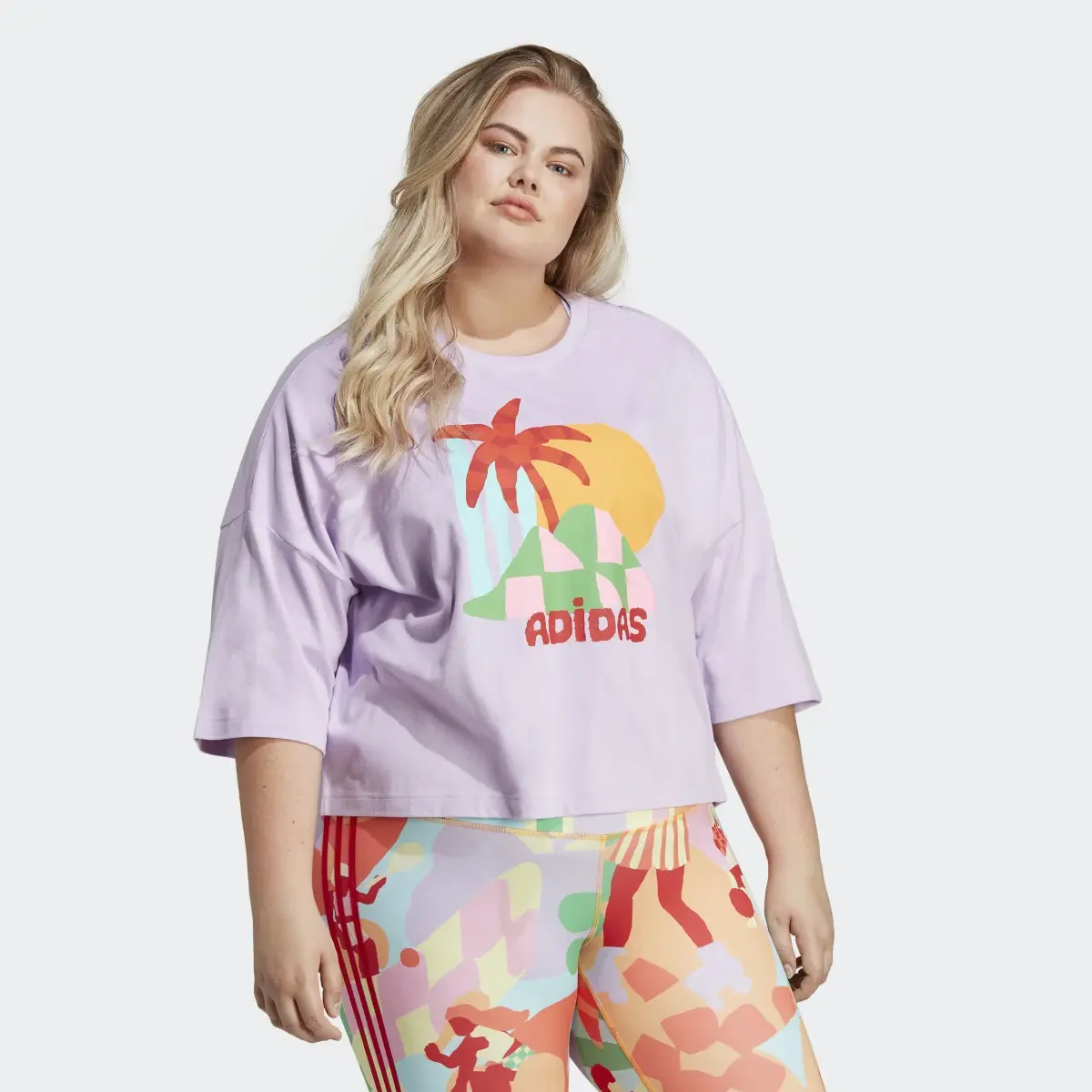 Adidas Playera Estampada adidas x FARM Rio. 2