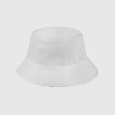 Gucci Cotton bucket hat with embroidery. 1