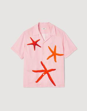 Starfish printed shirt
