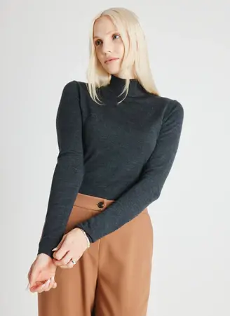 Kit And Ace Upscale Merino Wool Turtleneck. 1