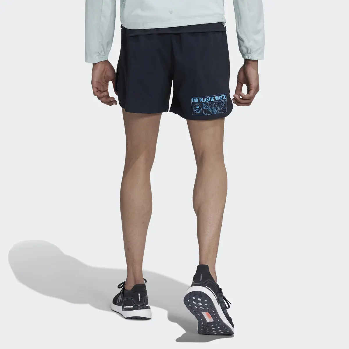 Adidas Designed for Running for the Oceans Shorts. 2