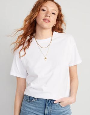 Old Navy Vintage T-Shirt for Women white