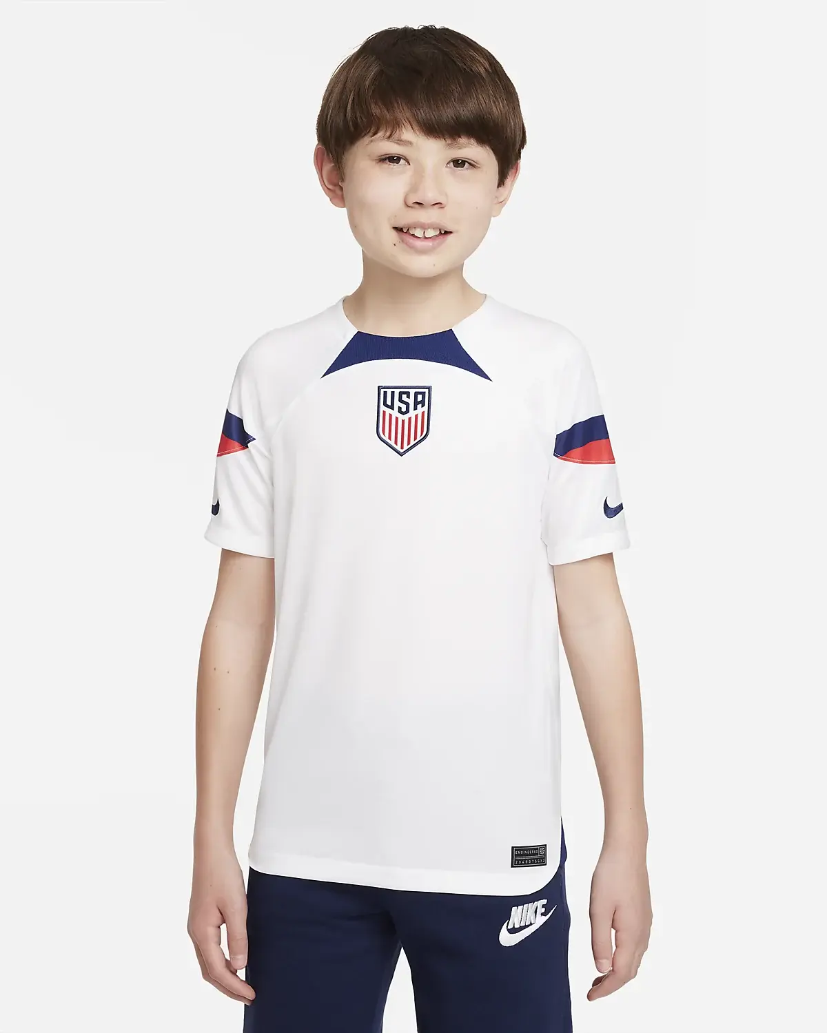 Nike USMNT 2022/23 Stadium – Home. 1