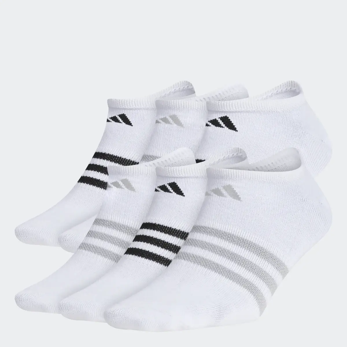 Adidas Superlite No-Show Socks 6 Pairs. 1