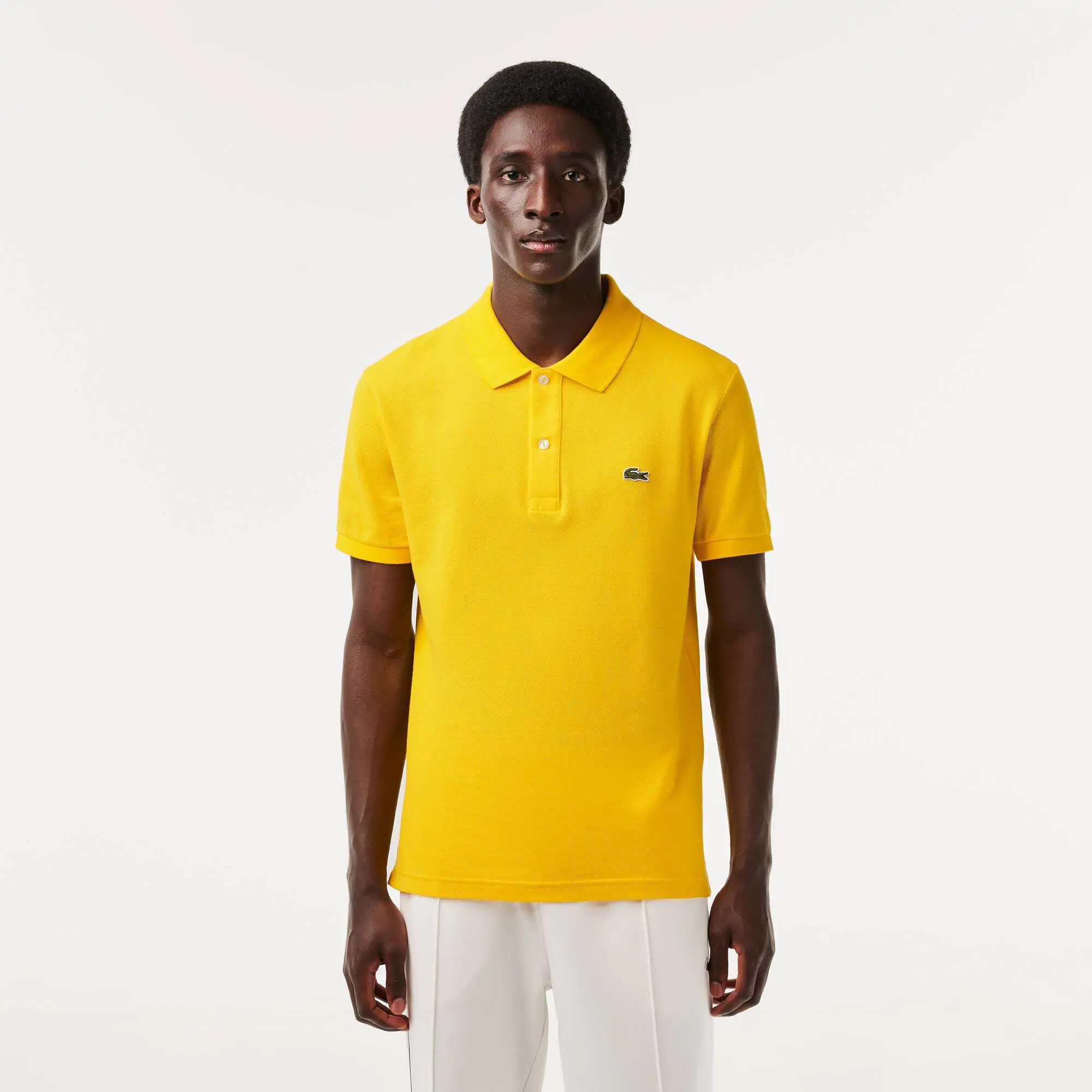 Lacoste Original L.12.12 Slim Fit Petit Piqué Cotton Polo Shirt. 1
