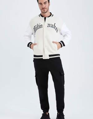 Fit Oversize Fit NBA Milwaukee Bucks Kolej Yaka Hırka