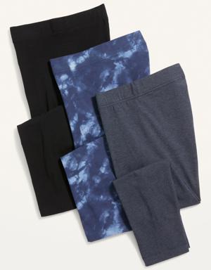 Old Navy High-Waisted Cropped Leggings 3-Pack For Women multi