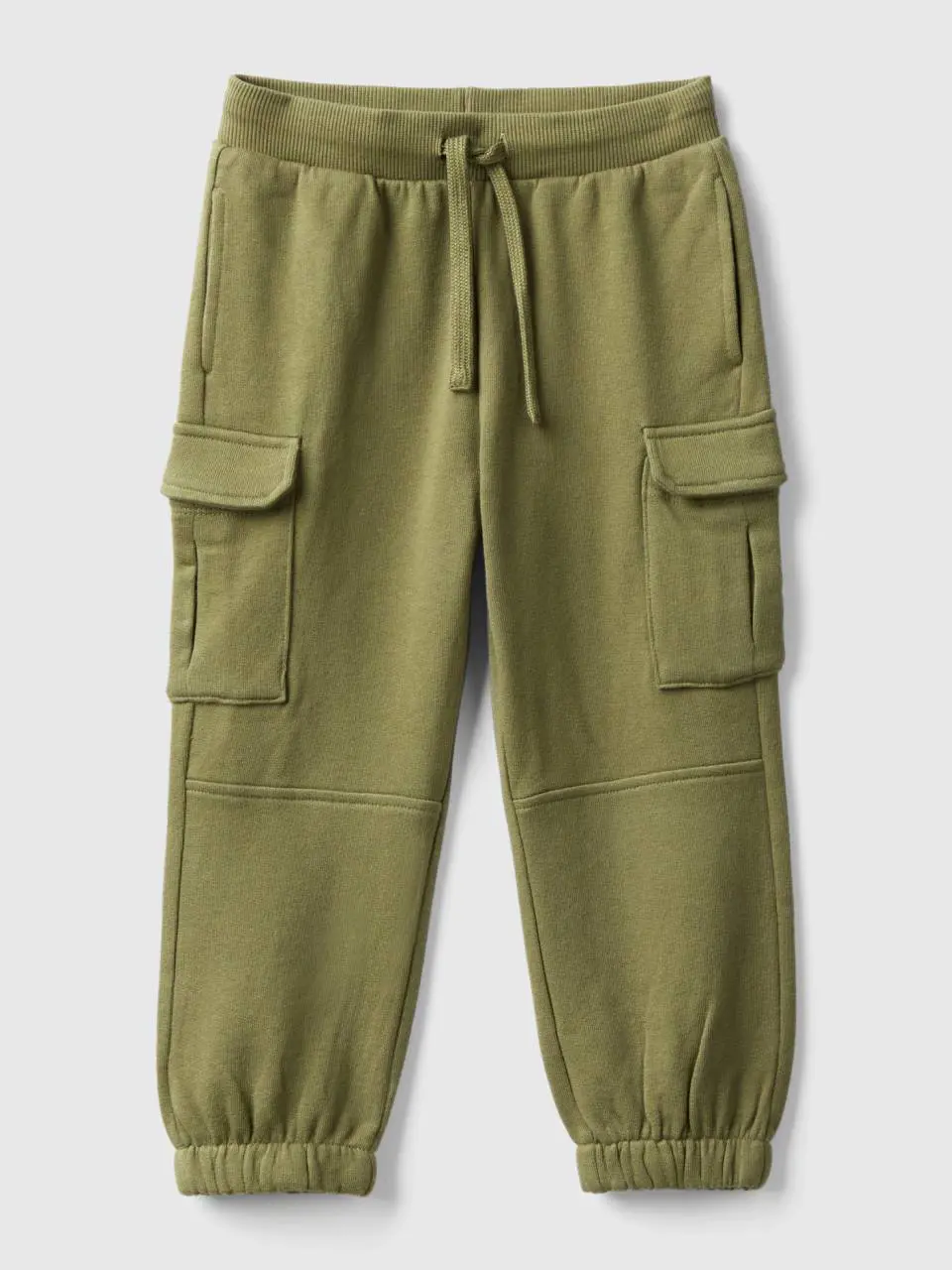 Benetton fleece cargo pants. 1