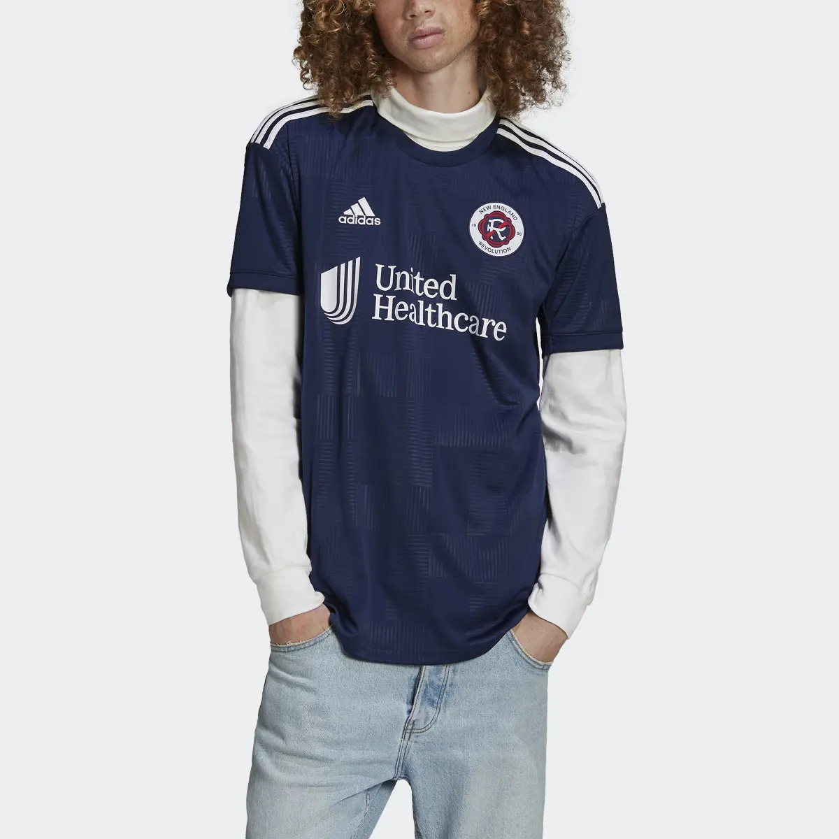 Adidas New England Revolution 22/23 Home Jersey. 1 Adidas New England Revolution 22/23 Home Jersey. 1