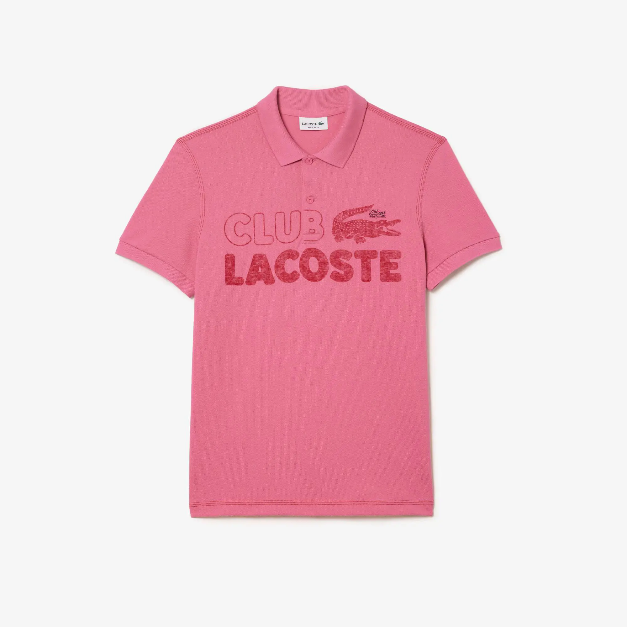 Lacoste Herren LACOSTE Poloshirt aus Bio-Baumwolle mit Aufdruck. 2