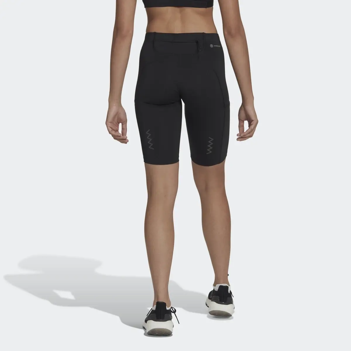 Adidas FastImpact Running Bike Short Leggings. 3