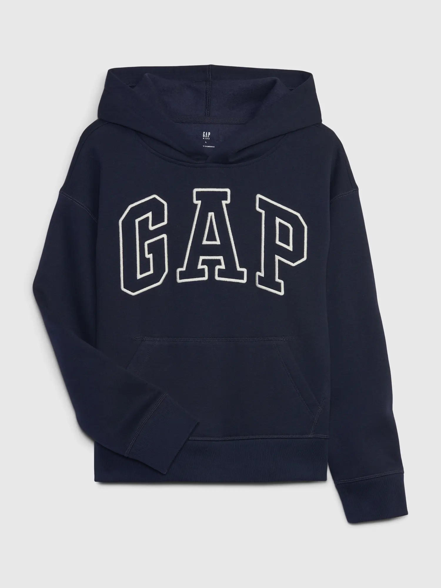 Gap Kids Gap Arch Logo Hoodie blue. 1