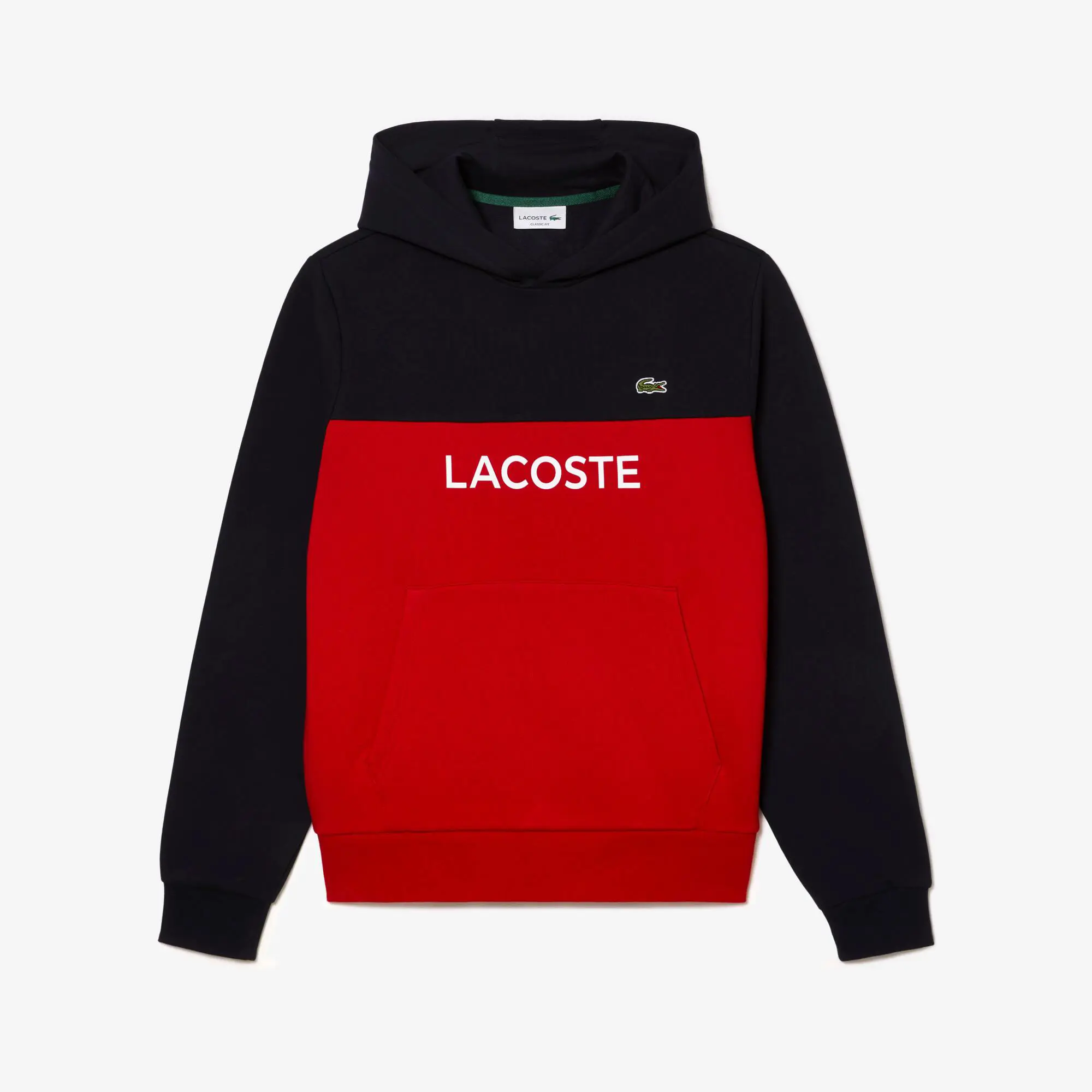 Lacoste Sweatshirt à capuche homme classic fit color-block avec marquage. 2