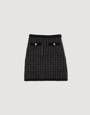 Textured knit skirt Login to add to Wish list