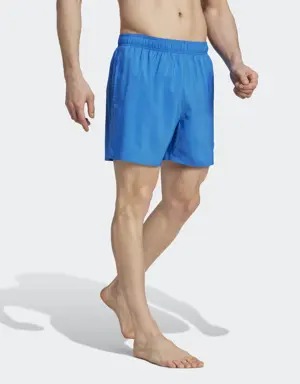 Adidas Solid CLX Short-Length Swim Shorts. 3 Adidas Solid CLX Short-Length Swim Shorts. 3