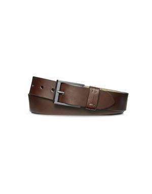 Double Keeper Leather Belt
