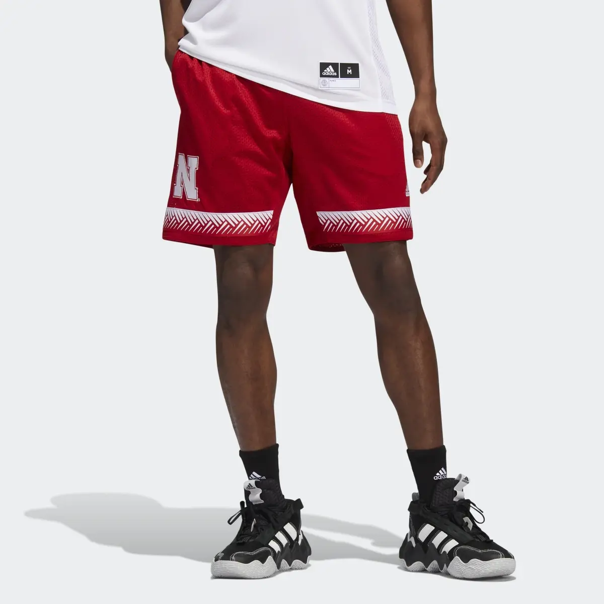Adidas Cornhuskers Swingman Shorts. 1