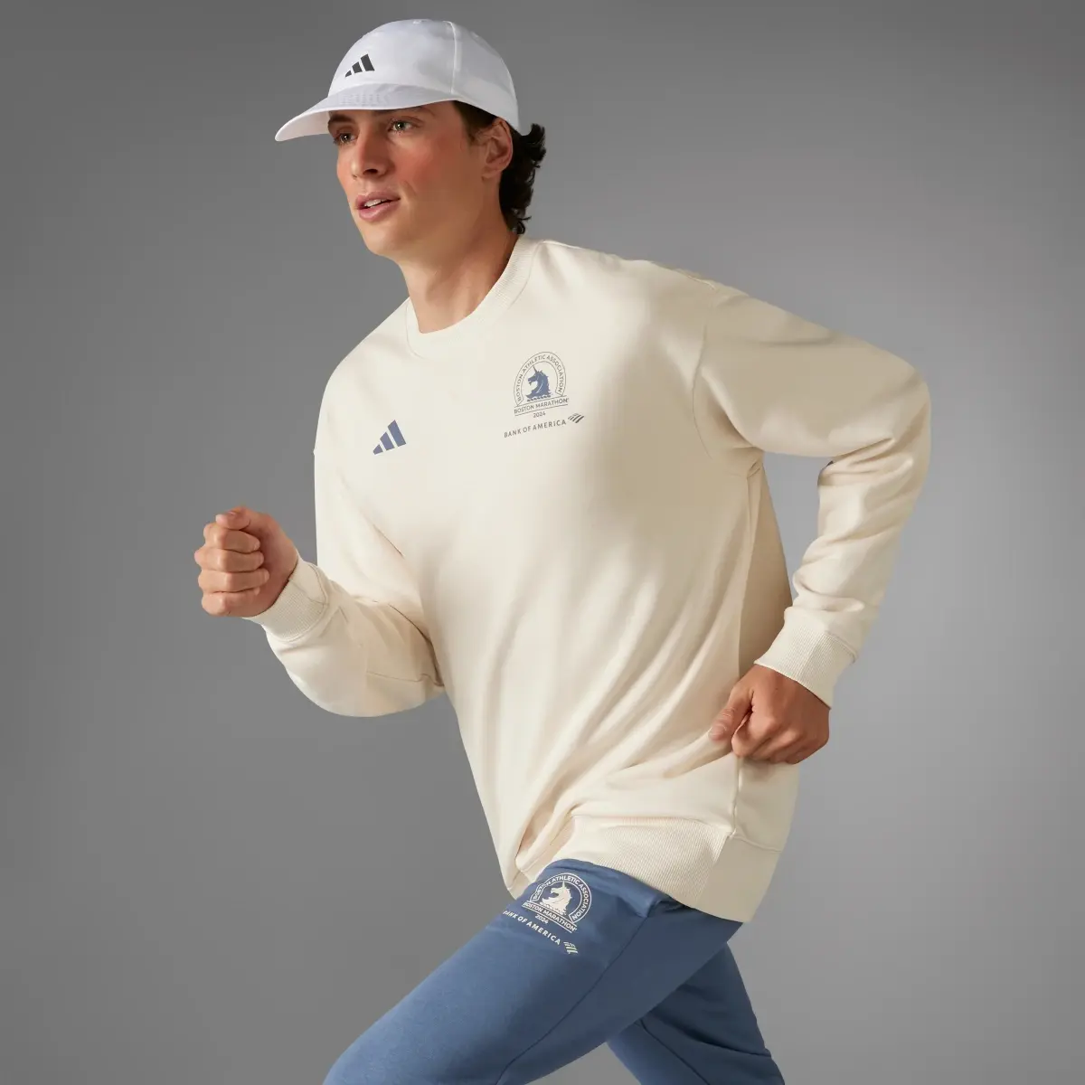 Adidas Boston Marathon® 2024 Sweatshirt. 1
