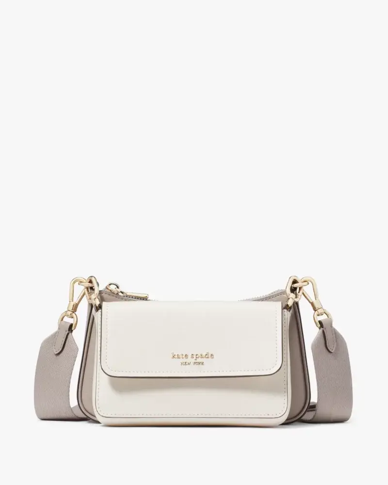 Kate Spade Double Up Colorblocked Crossbody. 1