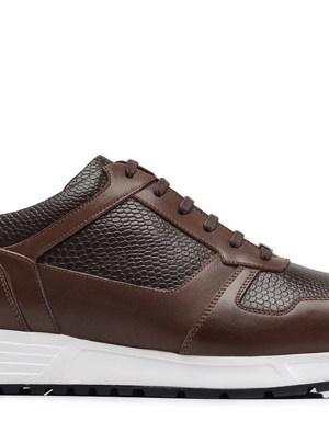 Kahverengi Sneaker Erkek Ayakkabı -10429-