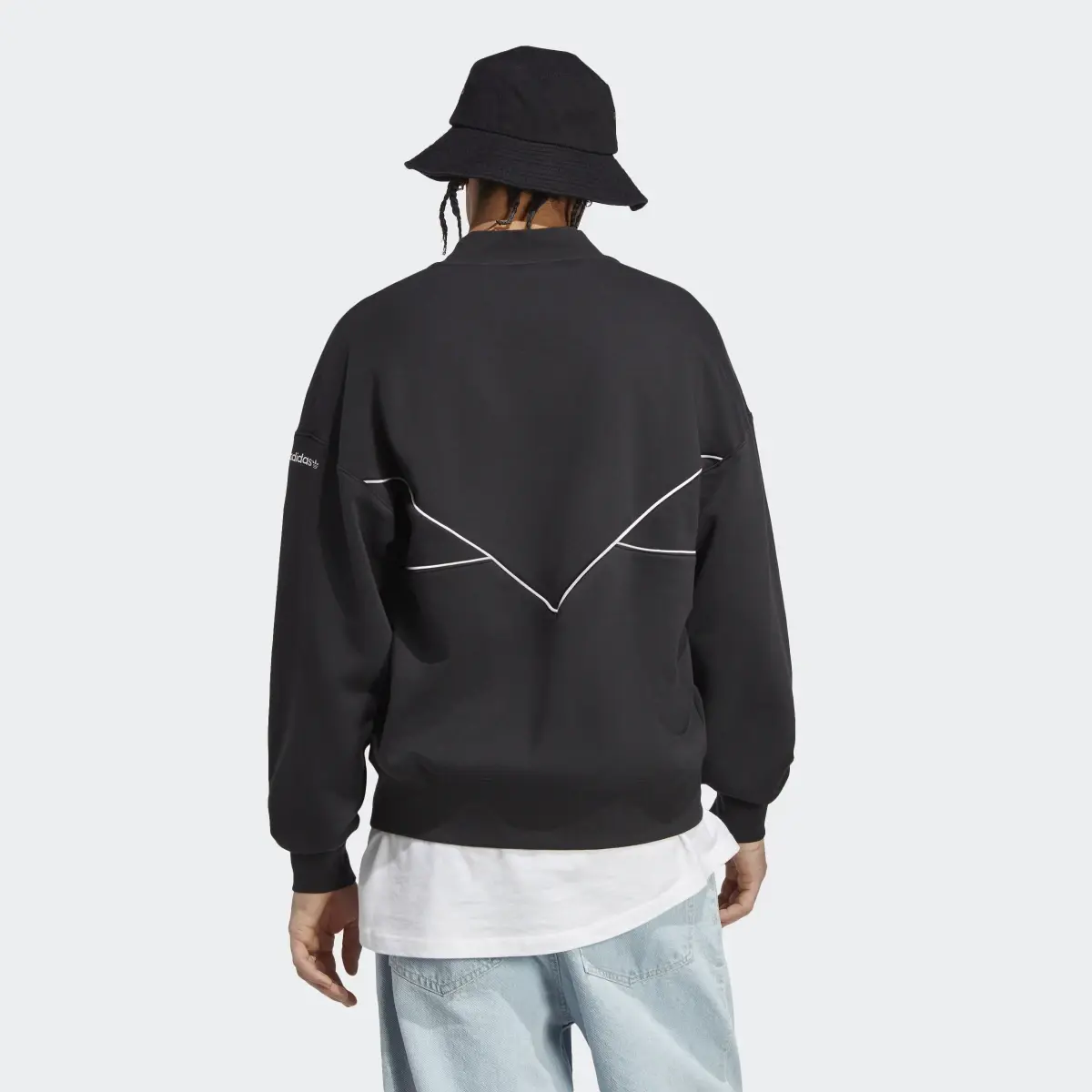 Adidas adicolor Seasonal Archive Half-Zip Sweatshirt. 3
