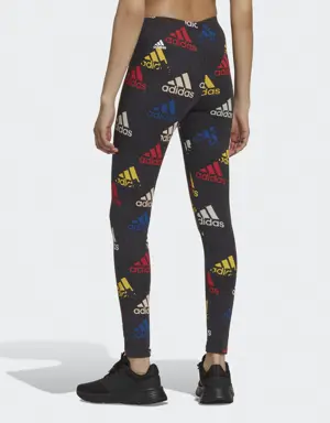 Essentials Multi-Colored Logo Leggings