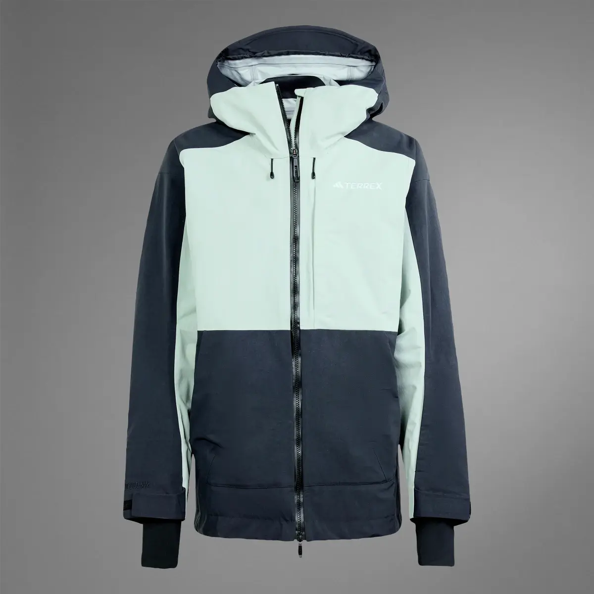 Adidas Terrex Techrock 3-Layer Post Consumer Nylon RAIN.RDY Jacke. 3