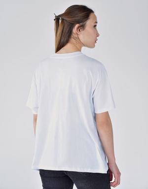 Kısa Kollu Oversize Basic T-shirt