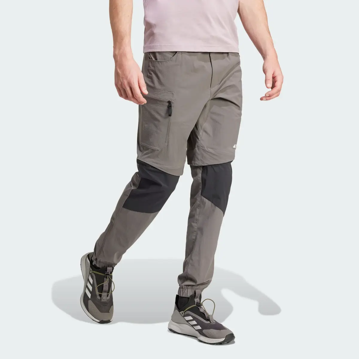 Adidas Terrex Utilitas Hiking Zip-Off Pants. 3