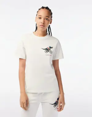 Lacoste Women’s Lacoste x Netflix Organic Cotton Jersey T-shirt