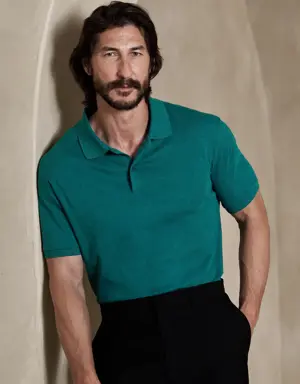 Luxury-Touch Polo green